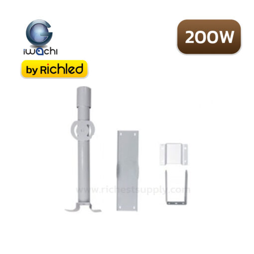 ไฟถนนโซล่าเซลล์ 200W IWACHI SMD (พร้อมรีโมท) - Image 3