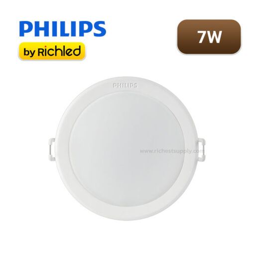 ด้านหน้าไฟดาวน์ไลท์ LED PHILIPS Meson 7W