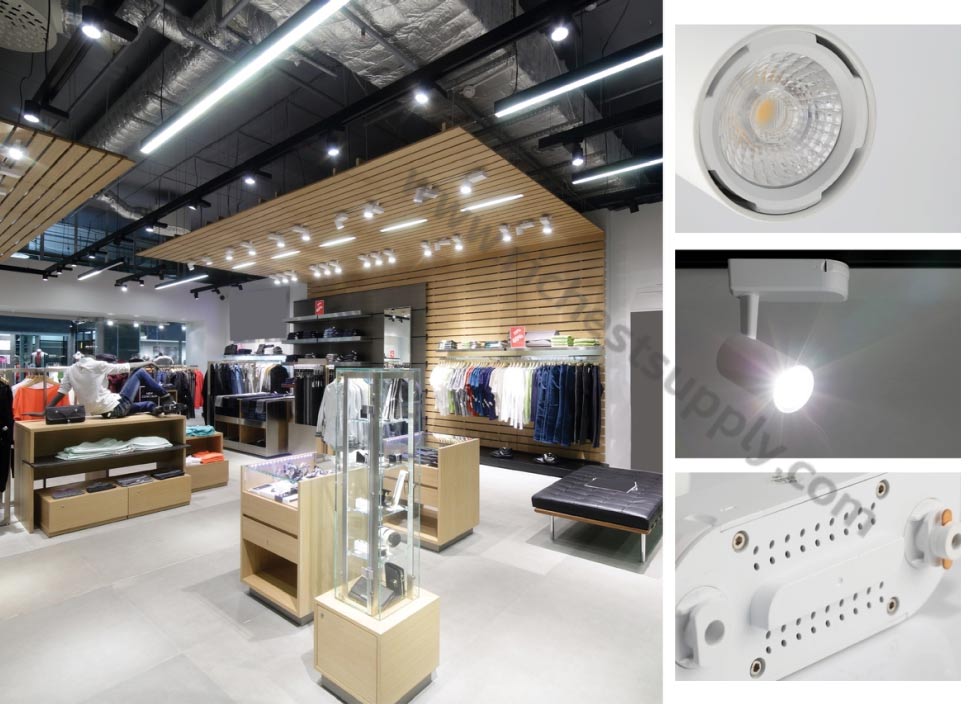 ภาพจำลองติดตังแทรคไลท์ LED EVE