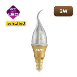 หลอดไฟ LED EVE GEN2 3W ทรงโอเปร่า