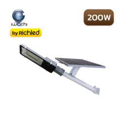 โคมไฟถนนโซล่าเซลล์ 200w iwachi smd
