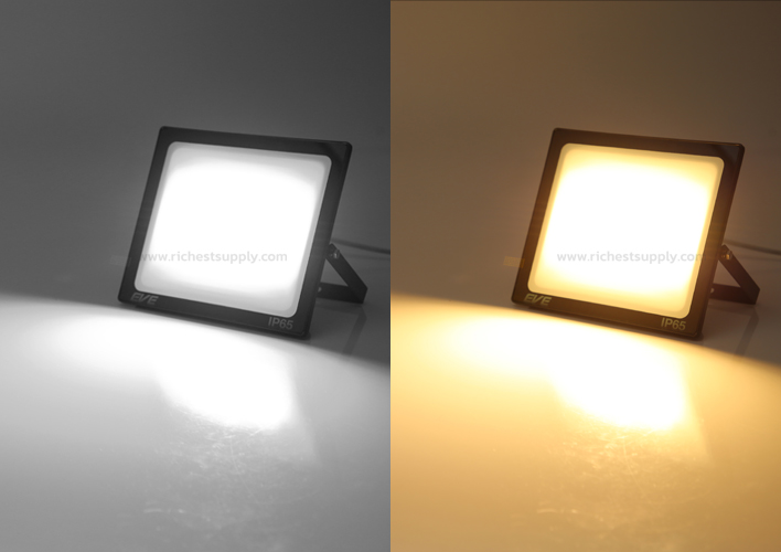 ภาพทดลองค่าแสง สปอร์ตไลท์ LED EVE 50W DOB Deluxe