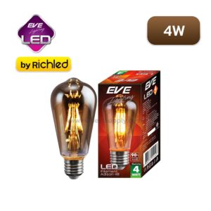 หลอดไฟวินเทจ LED 4W EVE Filament Adison48
