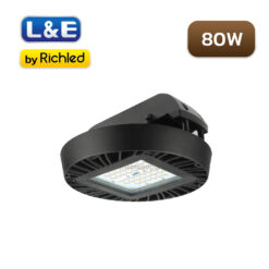 โคมไฮเบย์ LED 80W L&E HBL741