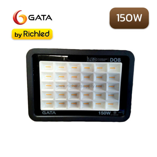 สปอร์ตไลท์ LED 150W GATA Floodlight Slim DOB - Image 2