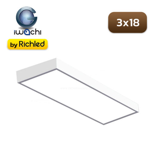 โคมไฟแขวนสลิง 3x18 LED T8 IWACHI LINEAR