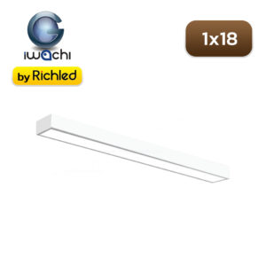 โคมไฟแขวนสลิง 1x18 LED T8 IWACHI LINEAR