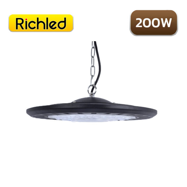 โคมไฮเบย์ LED 200w Richled UFO