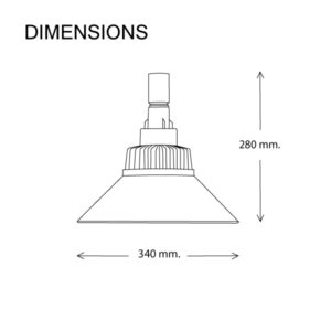หลอด LED 40W EVE Long Neck
