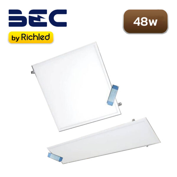 โคมไฟพาแนลฝังฝ้า LED Panel Light 48w BEC Panel48 - www.richestsupply ...