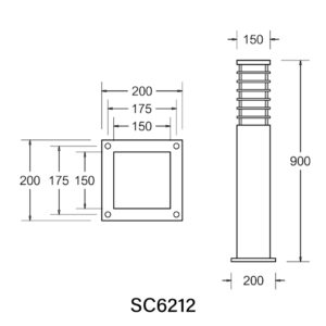Dimensions SC6212