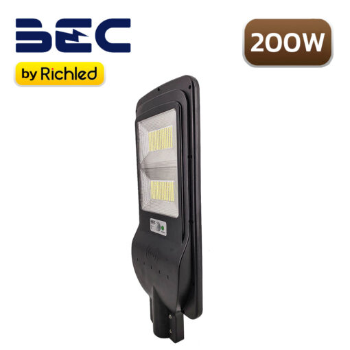 โคมไฟถนน LED โซล่าเซลล์ 200W BEC OSLO