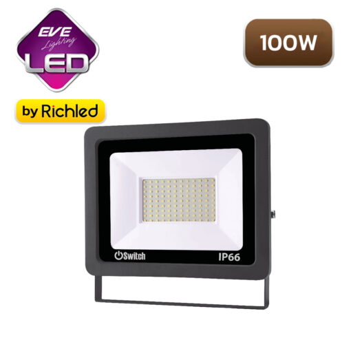 สปอร์ตไลท์ LED 100W EVE DOB SLICK
