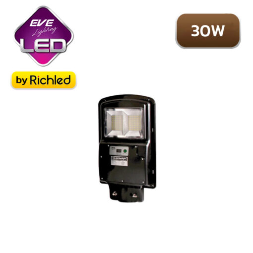 โคมไฟถนนโซล่าเซลล์ LED 30W EVE SSL-04