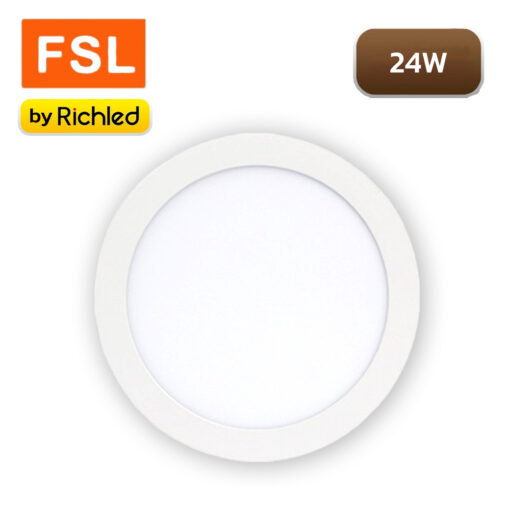 โคมไฟดาวน์ไลท์ติดลอย LED 24W FSL SURFACE MOUNTED - Image 3