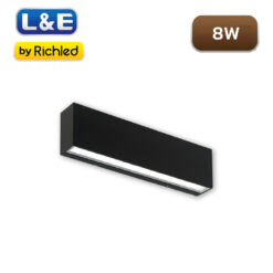 โคมไฟติดผนังภายนอก LED 8W L&E WLL465