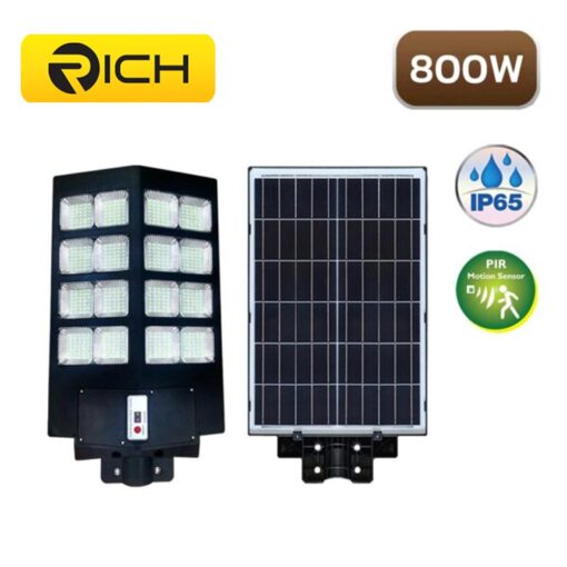 โคมไฟถนนโซล่าเซลล์ LED 800w RICHLED