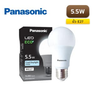 หลอดไฟ LED 5.5W PANASONIC ECO