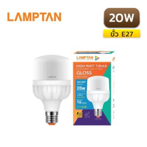 หลอดไฟ LED 20W LAMPTAN T-BULB GLOSS