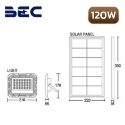 สปอตไลท์-LED-BEC-Spider-Tri-color-120w