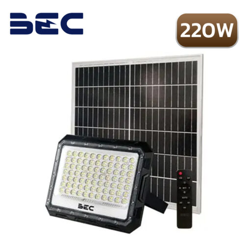 สปอร์ตไลท์โซล่าเซลล์ LED 220W BEC SPIDER TRI COLOR