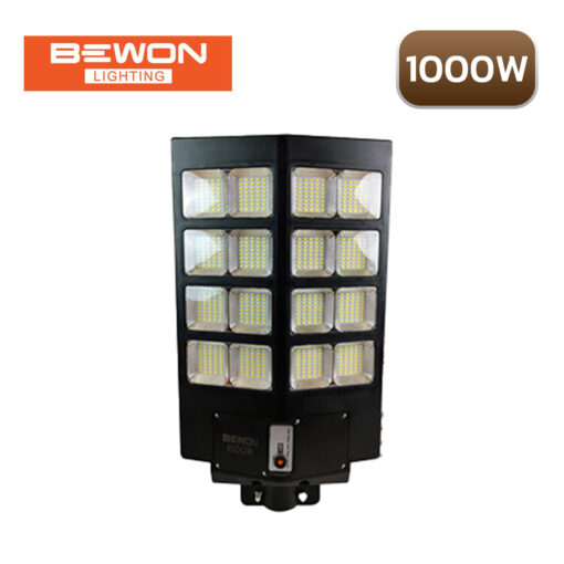 โคมไฟถนนโซล่าเซลล์ LED BEWON BUILD IN 1000W