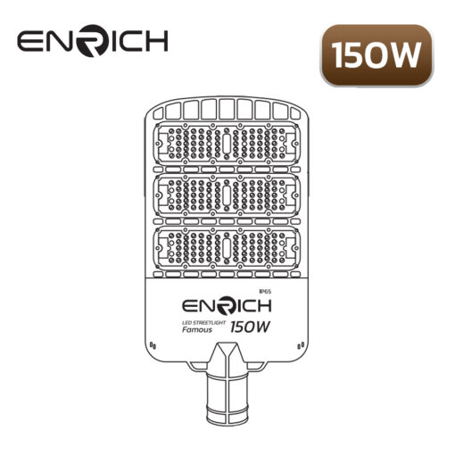 โคมไฟถนน LED STREETLIGHT ENRICH 150W รุ่น FAMOUS - Image 3