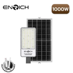 โคมไฟถนนโซล่าเซลล์ LED 1000W ENRICH SUNSHINE