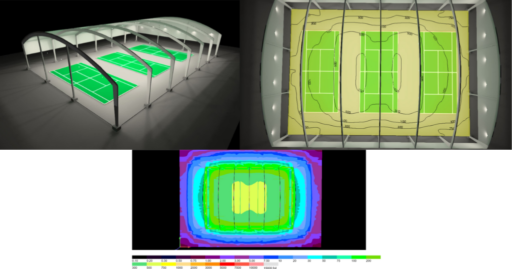 การออกแบบแสงสปอร์ตไลท์ BRICK