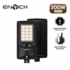 โคมไฟถนนโซล่าเซลล์ STELLAR 200W / LED 10W ENRICH
