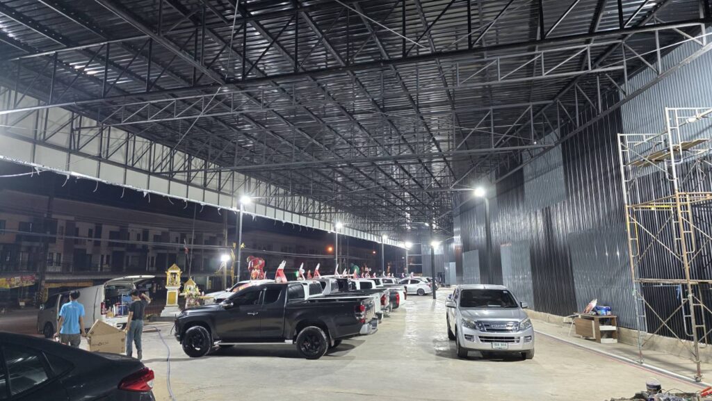 ผลงานติดตั้งสปอร์ตไลท์ LED ENRICH FLOODPRO 600W