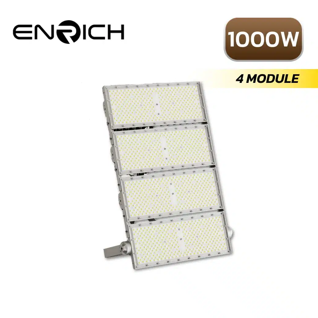 ไฟสปอร์ตไลท์ LED ENRICH รุ่น N-BRICK 1000W Normal Driver 4 module