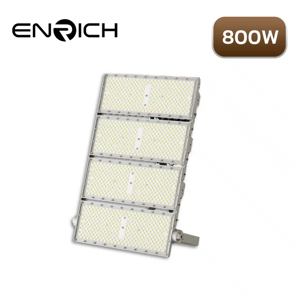 สปอร์ตไลท์ LED 800W ENRICH N-BRICK ไดรเวอร์ MEAN WELL - Image 2