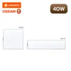 โคมไฟพาแนล LED 40W OSRAM PRO